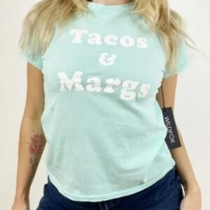 Wildfox Tacos & Margs Short Sleeve T-shirt
